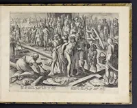 An illustration from Passio, mors, et ressvrrectio dn. nostri Iesv Christi : iconobus artificiosissimis (1571)