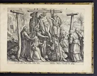 Picture 26 of 31 from Passio, mors, et ressvrrectio dn. nostri Iesv Christi : iconobus artificiosissimis (1571), leaf 70