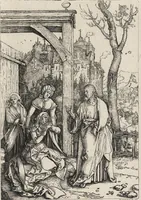 An illustration from Albert Durer à Venise et dans les Pays-Bas : autobiographie, lettres, journal de voyages, papiers divers (1866)