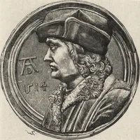 An illustration from Albert Durer à Venise et dans les Pays-Bas : autobiographie, lettres, journal de voyages, papiers divers (1866)