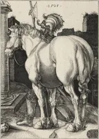 An illustration from Albert Durer à Venise et dans les Pays-Bas : autobiographie, lettres, journal de voyages, papiers divers (1866)