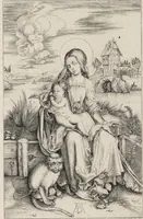 An illustration from Albert Durer à Venise et dans les Pays-Bas : autobiographie, lettres, journal de voyages, papiers divers (1866)