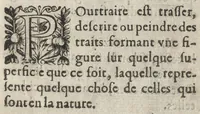 An illustration from Elemens de pourtraiture, ou, La metode de representer et pourtraire toutes les parties du corps humain (1630)
