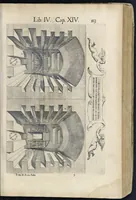 An illustration from Roma svbterranea novissima : in qva post Antonivm Bosivm antesignanvm, Io. Severanvm congreg. oratorii presbytervm, et celebres alios scriptores : antiqva Christianorvm et praecipue martyrun cœmeteria, titvli, monimenta, epitaphia, inscriptiones ac nobiliora sanctorvm sepvlchra, sex libris distincta illustrantvr et qvamplvrimae res ecclesiasticae iconibvs graphice describuntur, ac multiplici tum sacra, tum profana eruditione declarantur : cum duplici indice, capitum & rerum locupletissimo : opera et stvdio (1651)