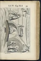 An illustration from Roma svbterranea novissima : in qva post Antonivm Bosivm antesignanvm, Io. Severanvm congreg. oratorii presbytervm, et celebres alios scriptores : antiqva Christianorvm et praecipue martyrun cœmeteria, titvli, monimenta, epitaphia, inscriptiones ac nobiliora sanctorvm sepvlchra, sex libris distincta illustrantvr et qvamplvrimae res ecclesiasticae iconibvs graphice describuntur, ac multiplici tum sacra, tum profana eruditione declarantur : cum duplici indice, capitum & rerum locupletissimo : opera et stvdio (1651)