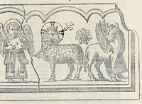 Picture 51 of 56 from Roma svbterranea novissima : in qva post Antonivm Bosivm antesignanvm, Io. Severanvm congreg. oratorii presbytervm, et celebres alios scriptores : antiqva Christianorvm et praecipue martyrun cœmeteria, titvli, monimenta, epitaphia, inscriptiones ac nobiliora sanctorvm sepvlchra, sex libris distincta illustrantvr et qvamplvrimae res ecclesiasticae iconibvs graphice describuntur, ac multiplici tum sacra, tum profana eruditione declarantur : cum duplici indice, capitum & rerum locupletissimo : opera et stvdio (1651), leaf 600