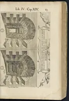 An illustration from Roma svbterranea novissima : in qva post Antonivm Bosivm antesignanvm, Io. Severanvm congreg. oratorii presbytervm, et celebres alios scriptores : antiqva Christianorvm et praecipue martyrun cœmeteria, titvli, monimenta, epitaphia, inscriptiones ac nobiliora sanctorvm sepvlchra, sex libris distincta illustrantvr et qvamplvrimae res ecclesiasticae iconibvs graphice describuntur, ac multiplici tum sacra, tum profana eruditione declarantur : cum duplici indice, capitum & rerum locupletissimo : opera et stvdio (1651)