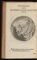 Picture 30 of 43 from Centuria exquisitissimorum symbolorum et emblematum : historiarum sacro-prophanarum moralium & politicarum cultoribus perquam utilis & necessaria : ex eruditissimis prisci & moderni saeculi auctoribus collecta, quae propter illorum praestantiam tanquam continuatio famosi Joachimi Camerarii intitulari potest (1680), leaf 143