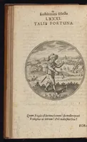 Picture 34 of 43 from Centuria exquisitissimorum symbolorum et emblematum : historiarum sacro-prophanarum moralium & politicarum cultoribus perquam utilis & necessaria : ex eruditissimis prisci & moderni saeculi auctoribus collecta, quae propter illorum praestantiam tanquam continuatio famosi Joachimi Camerarii intitulari potest (1680), leaf 165
