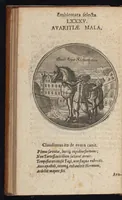 Picture 37 of 43 from Centuria exquisitissimorum symbolorum et emblematum : historiarum sacro-prophanarum moralium & politicarum cultoribus perquam utilis & necessaria : ex eruditissimis prisci & moderni saeculi auctoribus collecta, quae propter illorum praestantiam tanquam continuatio famosi Joachimi Camerarii intitulari potest (1680), leaf 173