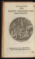 Picture 5 of 43 from Centuria exquisitissimorum symbolorum et emblematum : historiarum sacro-prophanarum moralium & politicarum cultoribus perquam utilis & necessaria : ex eruditissimis prisci & moderni saeculi auctoribus collecta, quae propter illorum praestantiam tanquam continuatio famosi Joachimi Camerarii intitulari potest (1680), leaf 19
