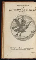 Picture 7 of 43 from Centuria exquisitissimorum symbolorum et emblematum : historiarum sacro-prophanarum moralium & politicarum cultoribus perquam utilis & necessaria : ex eruditissimis prisci & moderni saeculi auctoribus collecta, quae propter illorum praestantiam tanquam continuatio famosi Joachimi Camerarii intitulari potest (1680), leaf 25