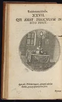 Picture 16 of 43 from Centuria exquisitissimorum symbolorum et emblematum : historiarum sacro-prophanarum moralium & politicarum cultoribus perquam utilis & necessaria : ex eruditissimis prisci & moderni saeculi auctoribus collecta, quae propter illorum praestantiam tanquam continuatio famosi Joachimi Camerarii intitulari potest (1680), leaf 57