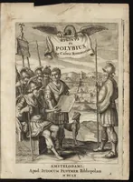 Picture 1 of 12 from Hygini Gromatici et Polybii Megalopolitani De castris romanis, quae exstant : cum notis & animadversionibus, quibus accedunt dissertationes aliquot de re eadem militari populi Romani (1660), leaf 6