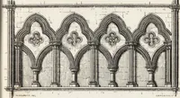 An illustration from An introduction to the study of Gothic architecture (1861)