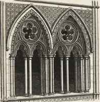 An illustration from An introduction to the study of Gothic architecture (1861)