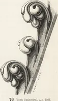 An illustration from An introduction to the study of Gothic architecture (1861)