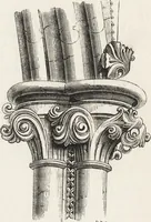 An illustration from An introduction to the study of Gothic architecture (1861)
