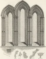An illustration from An introduction to the study of Gothic architecture (1861)