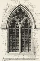 An illustration from An introduction to the study of Gothic architecture (1861)