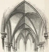 An illustration from An introduction to the study of Gothic architecture (1861)