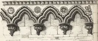An illustration from An introduction to the study of Gothic architecture (1861)