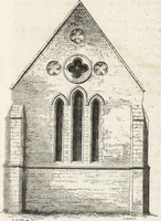 An illustration from An introduction to the study of Gothic architecture (1861)