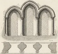 An illustration from An introduction to the study of Gothic architecture (1861)