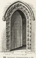 An illustration from An introduction to the study of Gothic architecture (1861)