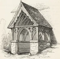 An illustration from An introduction to the study of Gothic architecture (1861)