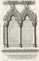 An illustration from An introduction to the study of Gothic architecture (1861)