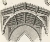 An illustration from An introduction to the study of Gothic architecture (1861)