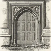 An illustration from An introduction to the study of Gothic architecture (1861)