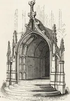 An illustration from An introduction to the study of Gothic architecture (1861)