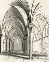 An illustration from An introduction to the study of Gothic architecture (1861)