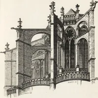 An illustration from An introduction to the study of Gothic architecture (1861)