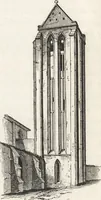 An illustration from An introduction to the study of Gothic architecture (1861)