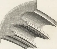 An illustration from An introduction to the study of Gothic architecture (1861)