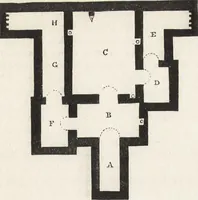 An illustration from An introduction to the study of Gothic architecture (1861)