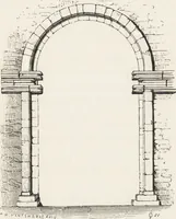 An illustration from An introduction to the study of Gothic architecture (1861)