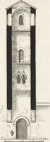 An illustration from An introduction to the study of Gothic architecture (1861)