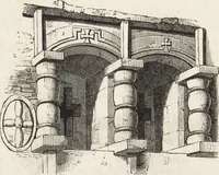 An illustration from An introduction to the study of Gothic architecture (1861)