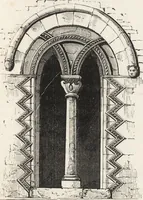 An illustration from An introduction to the study of Gothic architecture (1861)