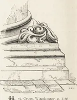 An illustration from An introduction to the study of Gothic architecture (1861)