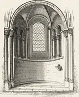 An illustration from An introduction to the study of Gothic architecture (1861)