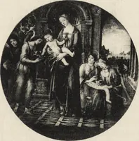 An illustration from A guide to the paintings in the churches and minor museums of Florence; a critical catalogue, with quotations from Vasari (1908)