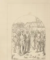 An illustration from Handbook of painting. The German, Flemish, and Dutch schools (1860)