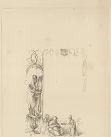 An illustration from Handbook of painting. The German, Flemish, and Dutch schools (1860)
