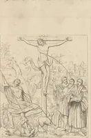 An illustration from Handbook of painting. The German, Flemish, and Dutch schools (1860)