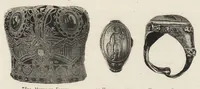 An illustration from Opisʹ pami︠a︡tnikov drevnosti v ni︠e︡kotorykh khramakh i monastyri︠a︡kh Gruzīi (1890)